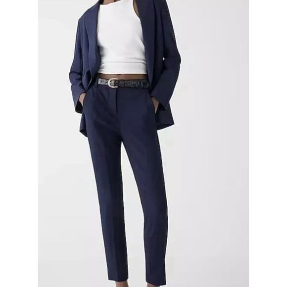 J.CREW Pants - NWT J Crew 365 Womens High Rise Cameron Pant 12‎ Four Way Stretch Preppy Blue